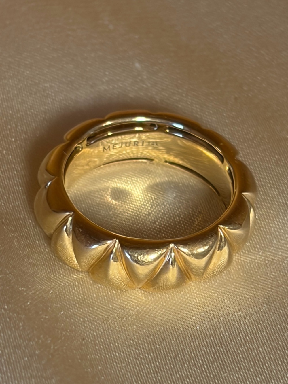 Mejuri 14k Gold Ring Size 5